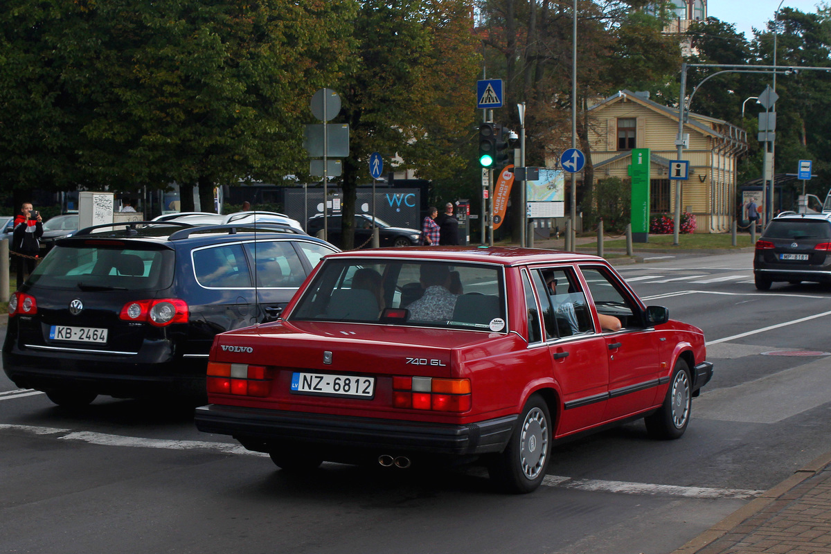 Латвия, № NZ-6812 — Volvo 740 '84-92; Латвия — Retro Jūrmala 25