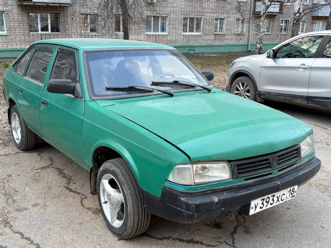 Удмуртия, № У 393 ХС 18 — Москвич-2141 Святогор '98-01
