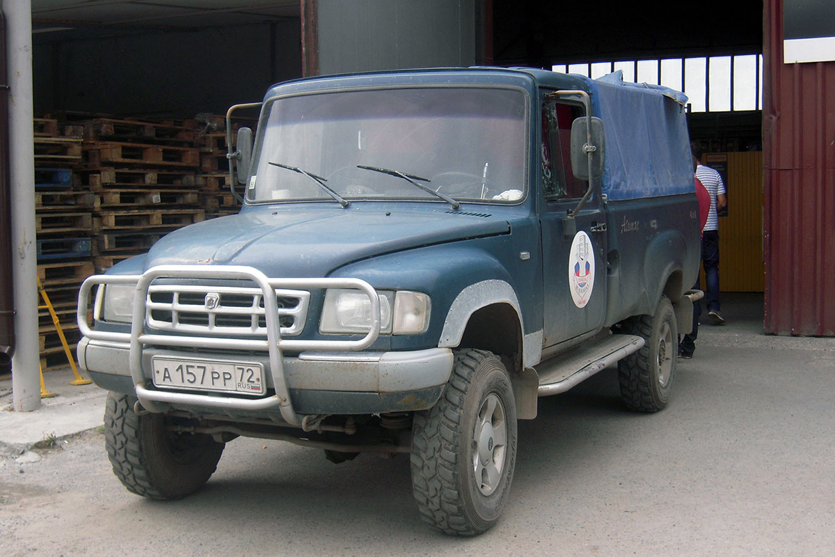 Тюменская область, № А 157 РР 72 — ГАЗ-2308 Атаман '95-01