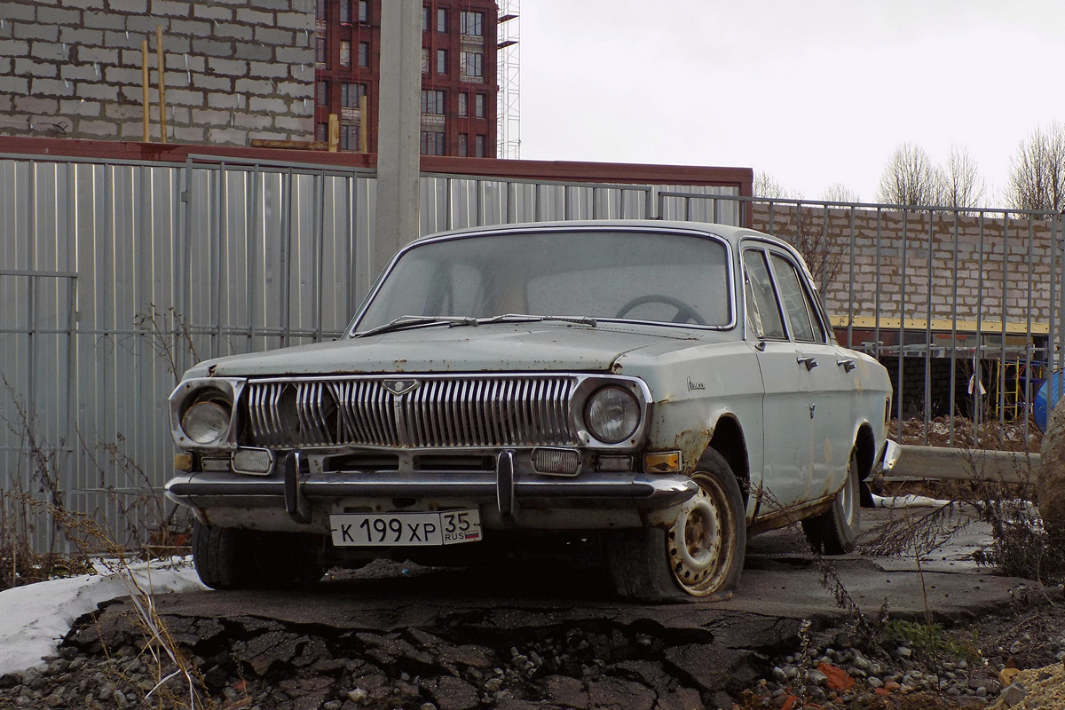 Вологодская область, № К 199 ХР 35 — ГАЗ-24 Волга '68-86