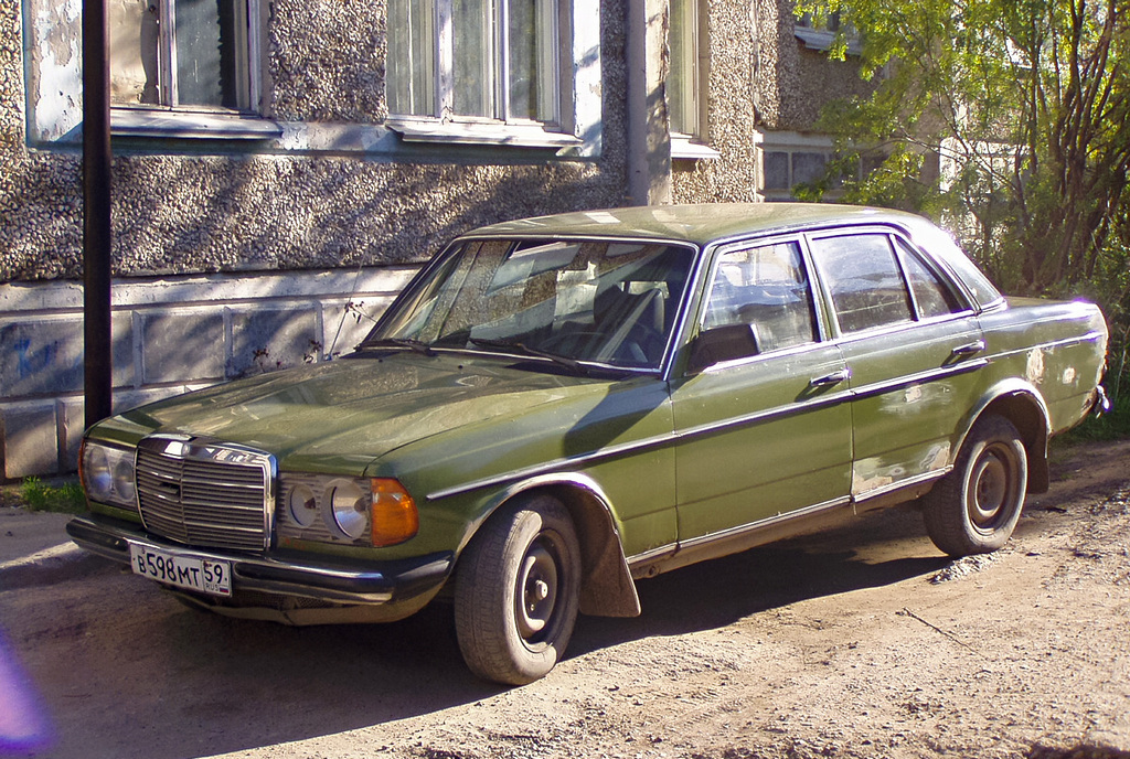 Пермский край, № В 598 МТ 59 — Mercedes-Benz (W123) '76-86