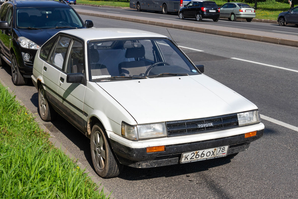 Санкт-Петербург, № К 266 ОХ 78 — Toyota Corolla (E80) '83-87