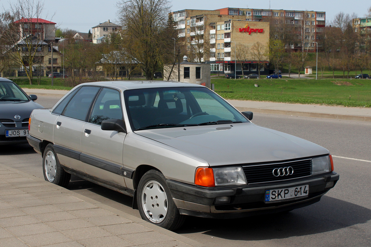 Литва, № SKP 614 — Audi 100 (C3) '82-91