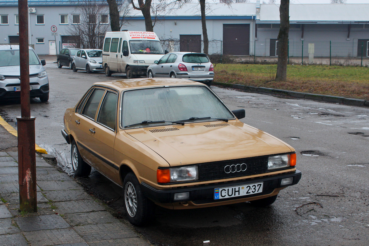 Литва, № CUH 237 — Audi 80 (B2) '78-86