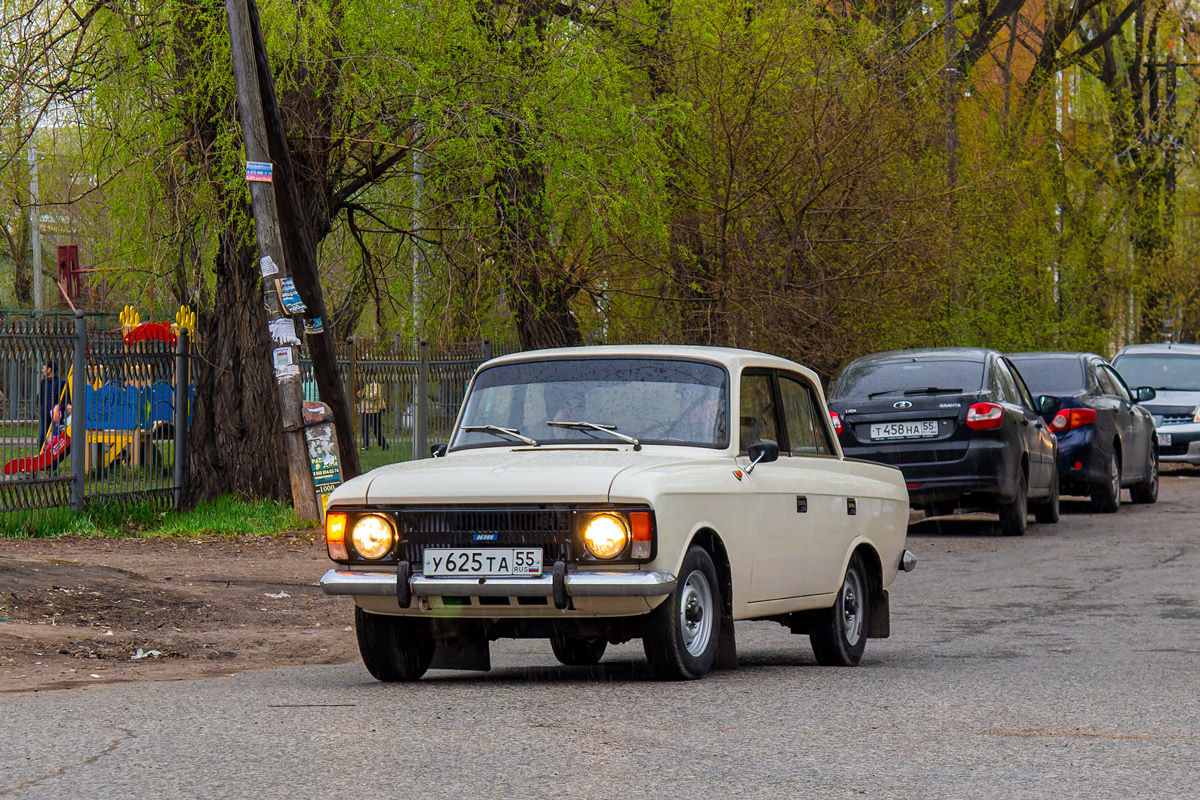 Омская область, № У 625 ТА 55 — Москвич-412ИЭ-028 (Иж) '82-01
