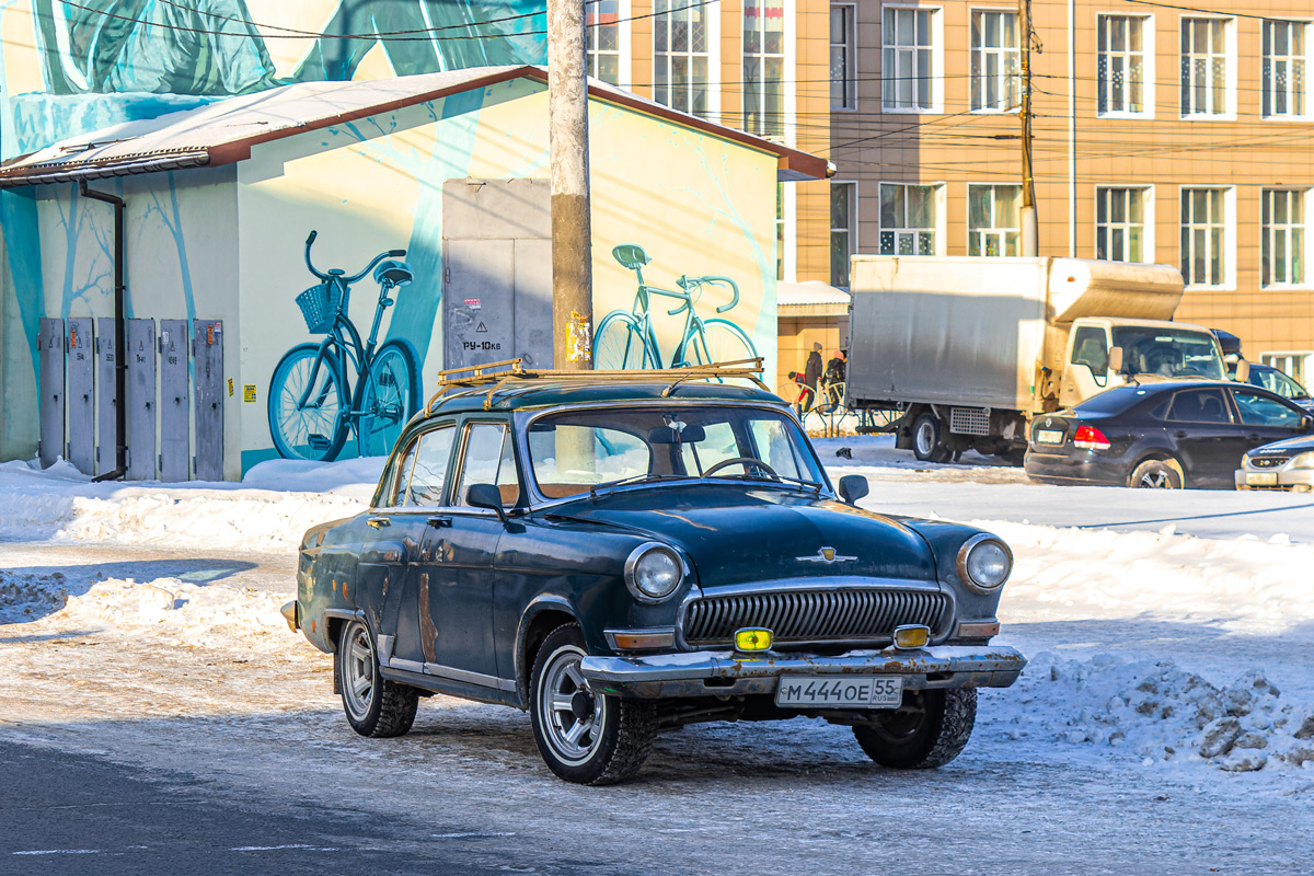 Омская область, № М 444 ОЕ 55 — ГАЗ-21С Волга '65-70