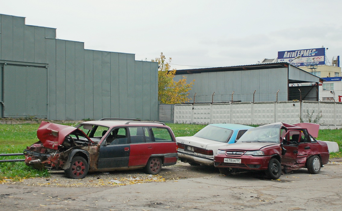 Москва, № (77) Б/Н 0724 — Opel Omega (B) Caravan '94-99; Москва — Разные фотографии