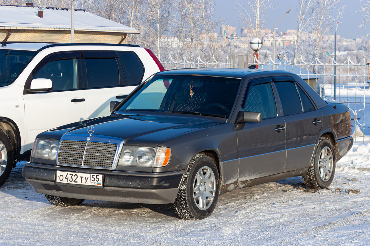 Омская область, № О 432 ТУ 55 — Mercedes-Benz (W124) '84-96