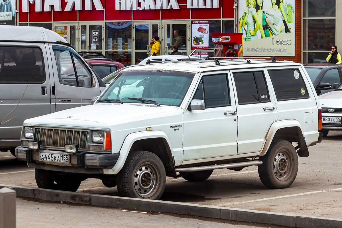 Омская область, № А 445 КА 155 — Jeep Cherokee (XJ) '84-01