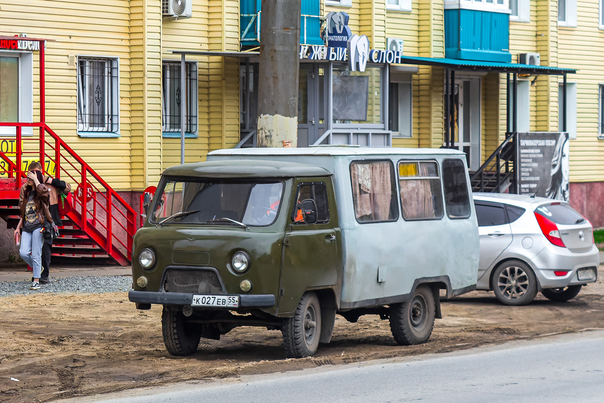 Омская область, № К 027 ЕВ 55 — УАЗ-3303 '85-03