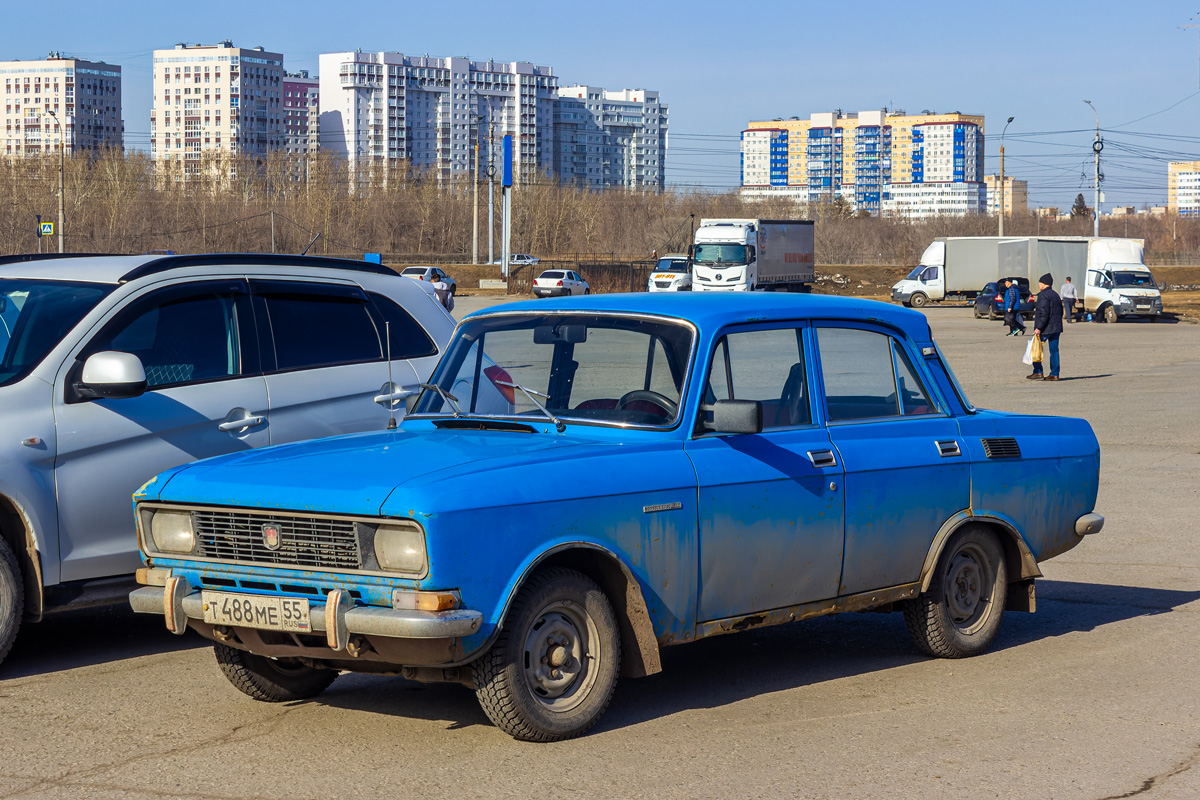 Омская область, № Т 488 МЕ 55 — Москвич-2140 '76-88