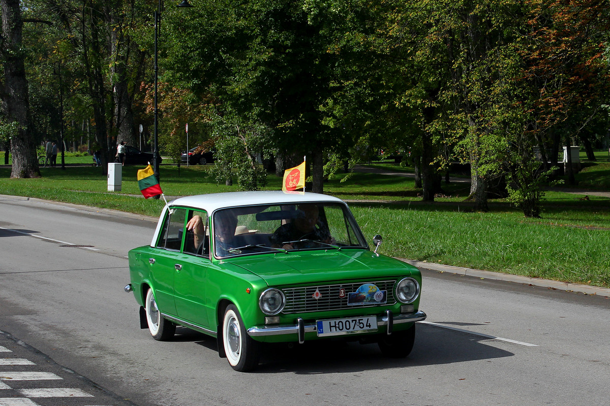 Литва, № H00754 — ВАЗ-2101 Жигули '70-83; Латвия — Retro Jūrmala 25