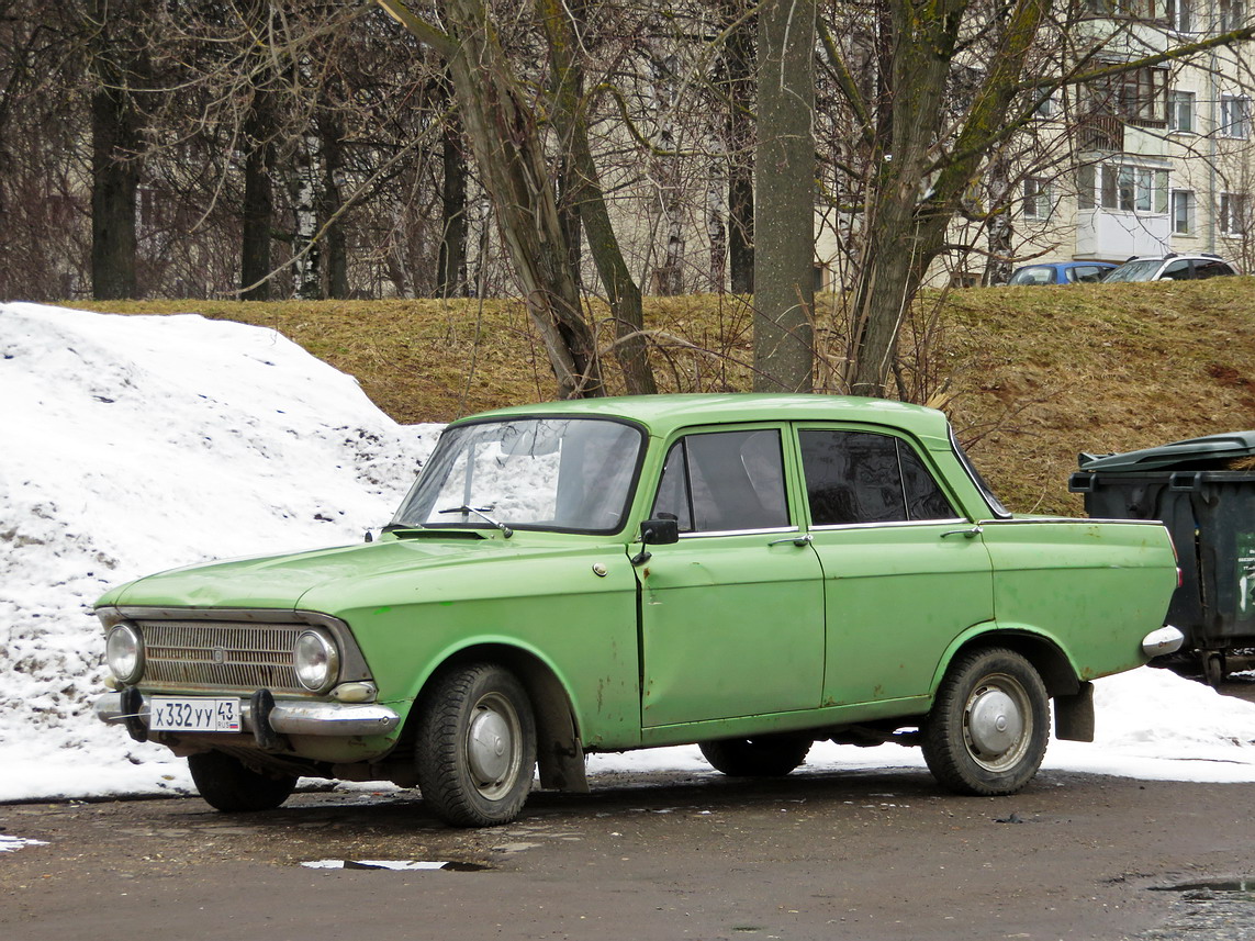 Кировская область, № Х 332 УУ 43 — Москвич-412ИЭ (Иж) '70-82