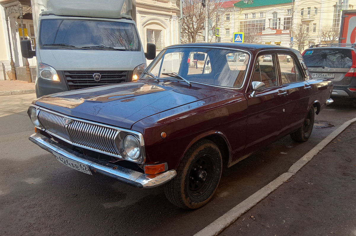 Рязанская область, № Р 424 АВ 62 — ГАЗ-24 Волга '68-86