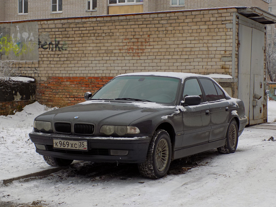 Вологодская область, № К 969 ХС 35 — BMW 7 Series (E38) '94-01