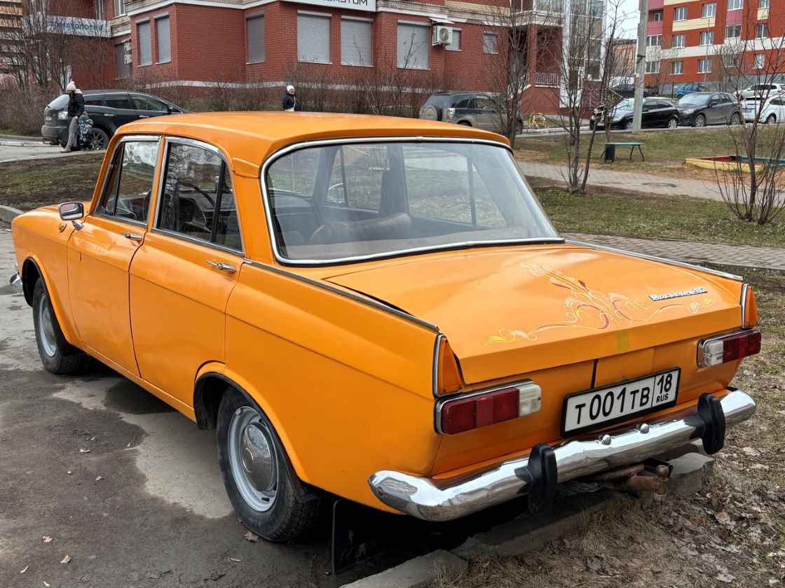 Удмуртия, № Т 001 ТВ 18 — Москвич-412ИЭ (Иж) '70-82