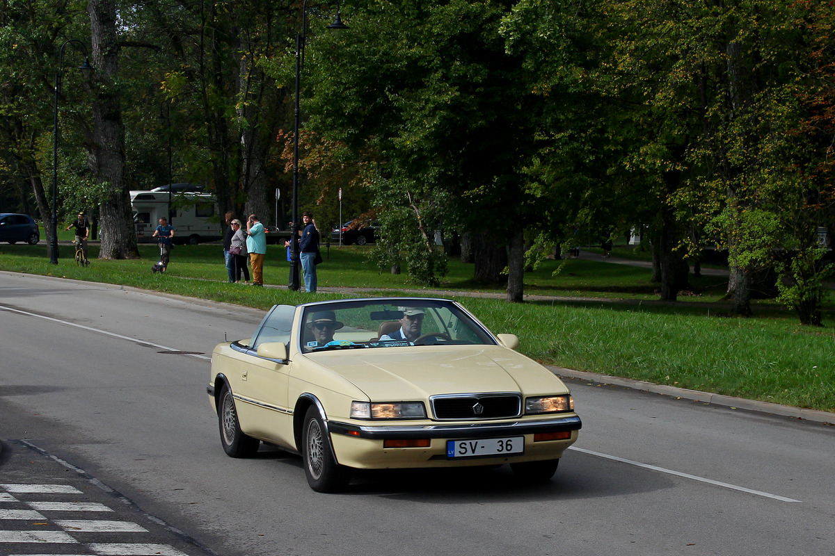 Латвия, № SV-36 — Chrysler TC '88-90; Латвия — Retro Jūrmala 25