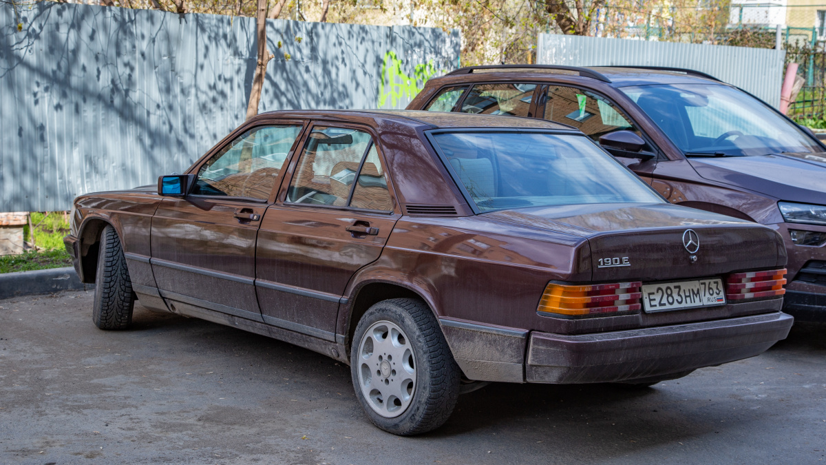Самарская область, № Е 283 НМ 763 — Mercedes-Benz 190 (W201) '82-93
