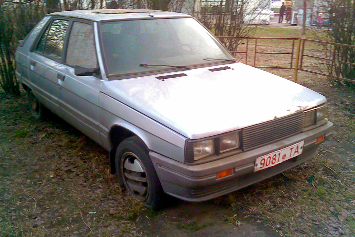 Москва, № 9081 TA — Renault 11 '81-89; Могилёвская область — Вне региона