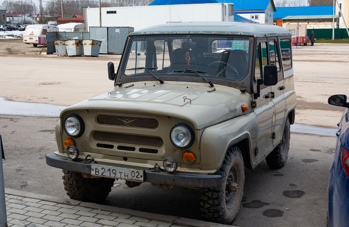 Башкортостан, № В 219 ТН 02 — УАЗ-31512 '85-03