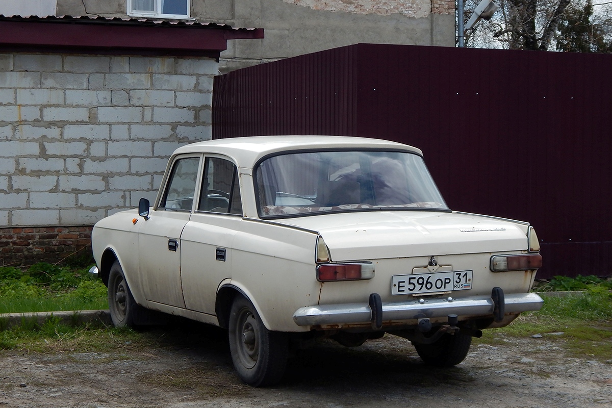 Белгородская область, № Е 596 ОР 31 — Москвич-412ИЭ-028 (Иж) '82-01