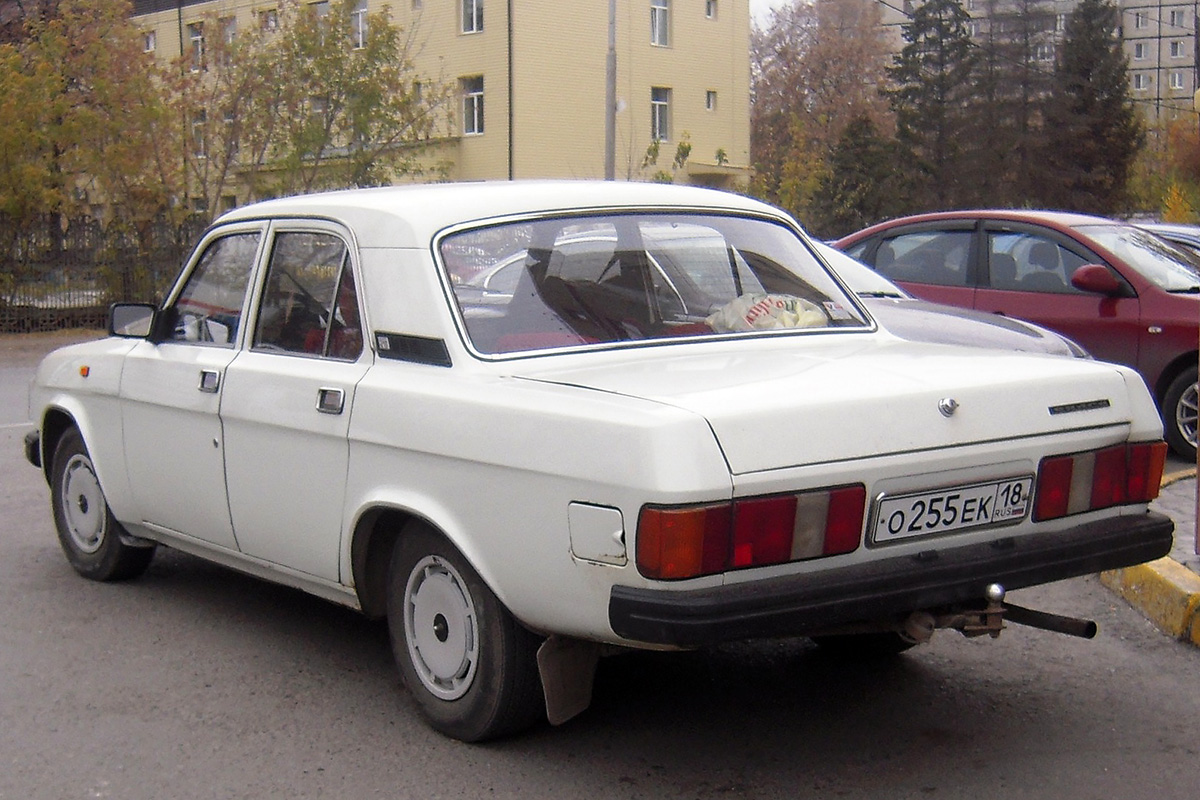 Удмуртия, № О 255 ЕК 18 — ГАЗ-31029 Волга '92-97
