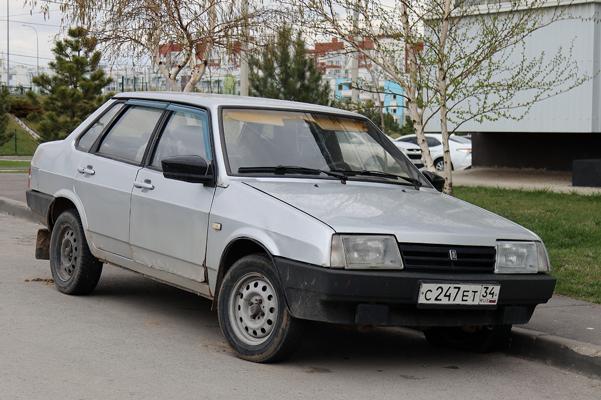 Волгоградская область, № С 247 ЕТ 34 — ВАЗ-21099 '90-04