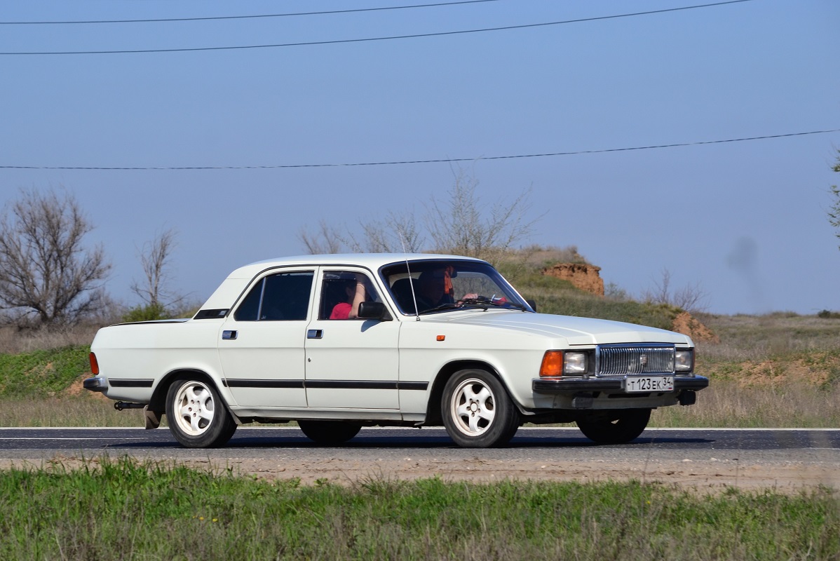 Волгоградская область, № Т 123 ЕК 34 — ГАЗ-3102 Волга '81-08