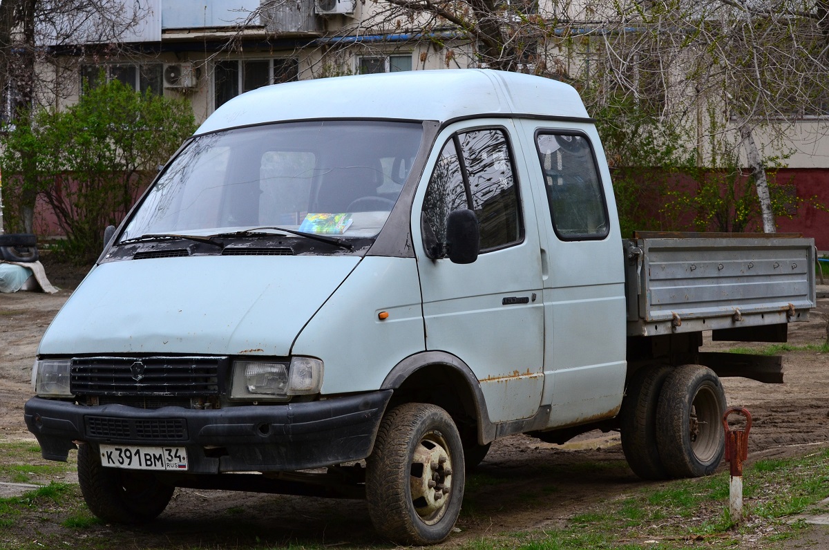 Волгоградская область, № К 391 ВМ 34 — ГАЗ-33023 ГАЗель '95-03