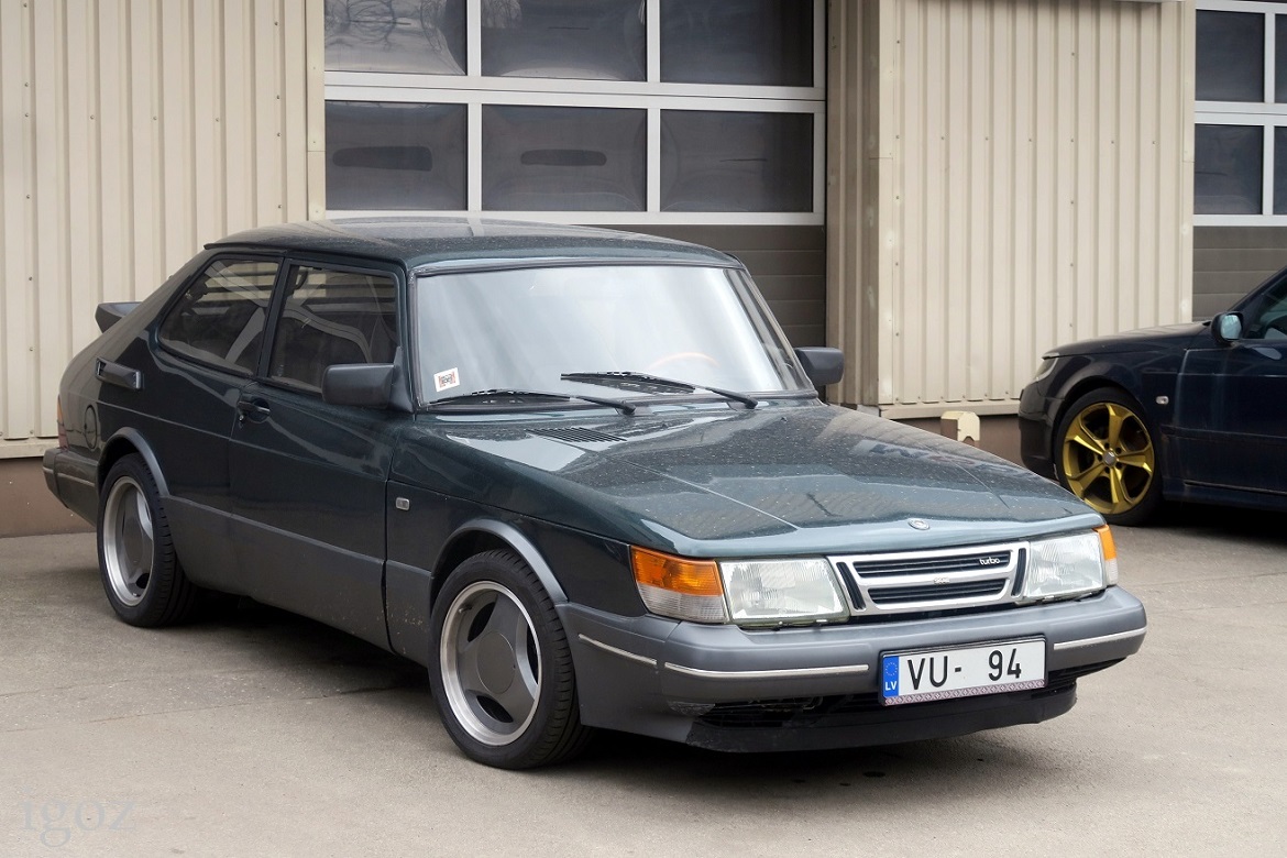 Латвия, № VU-94 — Saab 900 '78-93