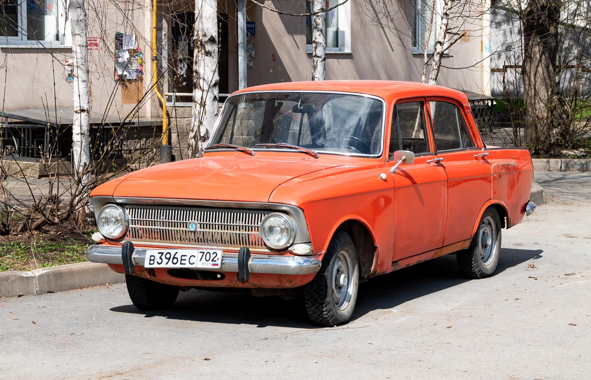 Башкортостан, № В 396 ЕС 702 — Москвич-412ИЭ (Иж) '70-82