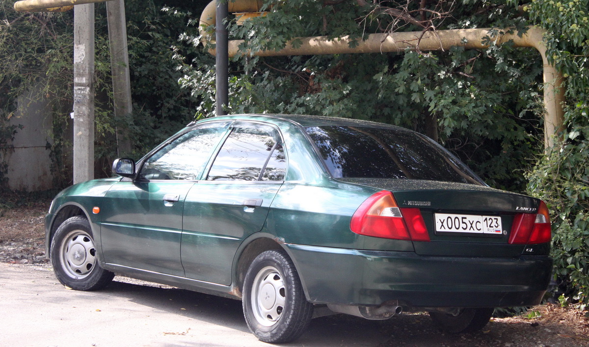 Краснодарский край, № Х 005 ХС 123 — Mitsubishi Lancer (6G) '95-03