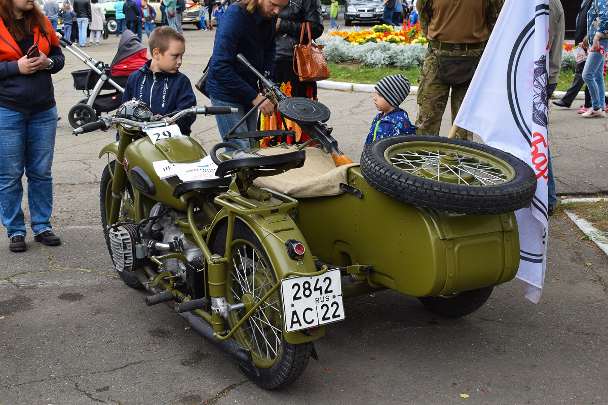 Алтайский край, № 2842 АС 22 — ИМЗ М-72 '41-60; Алтайский край — Выставки ко дню города Барнаул, 2019 г.