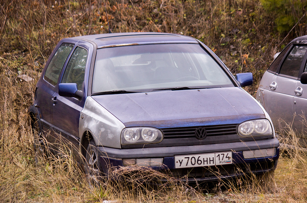 Челябинская область, № У 706 НН 174 — Volkswagen Golf III '91-98