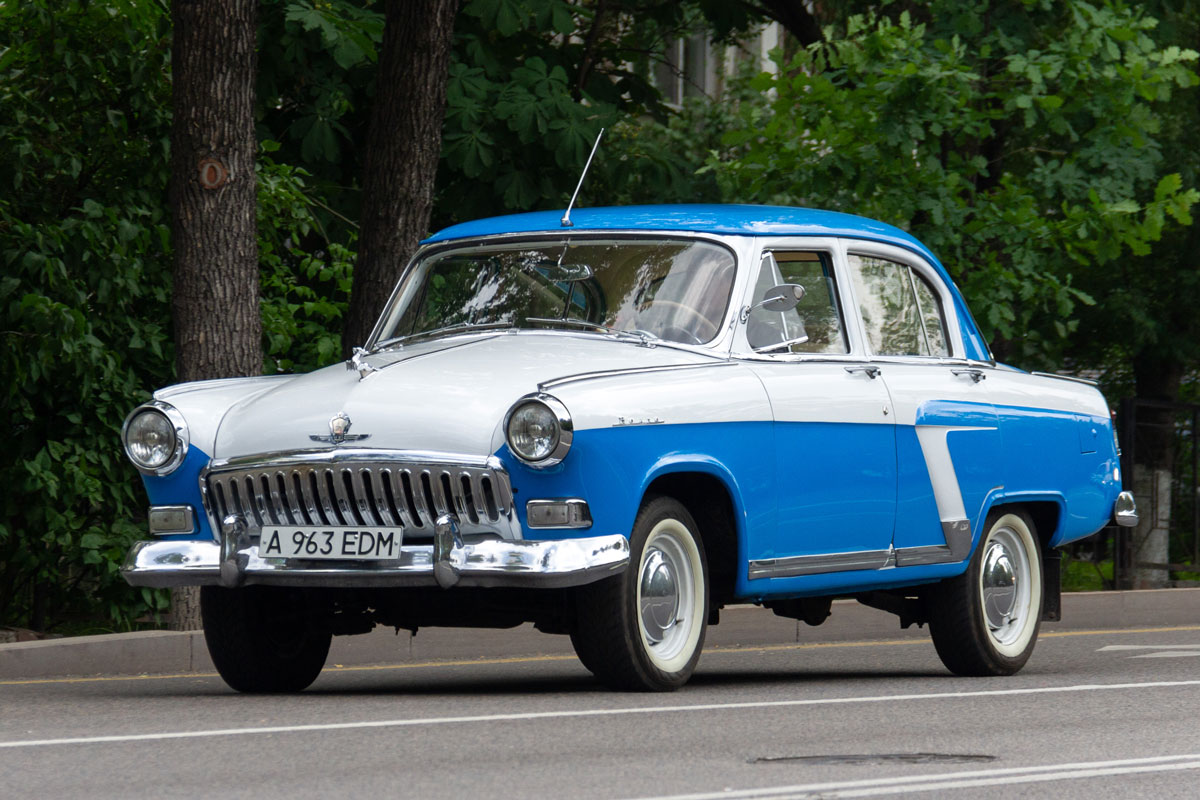 Алматы, № A 963 EDM — ГАЗ-М-21К Волга '58-62