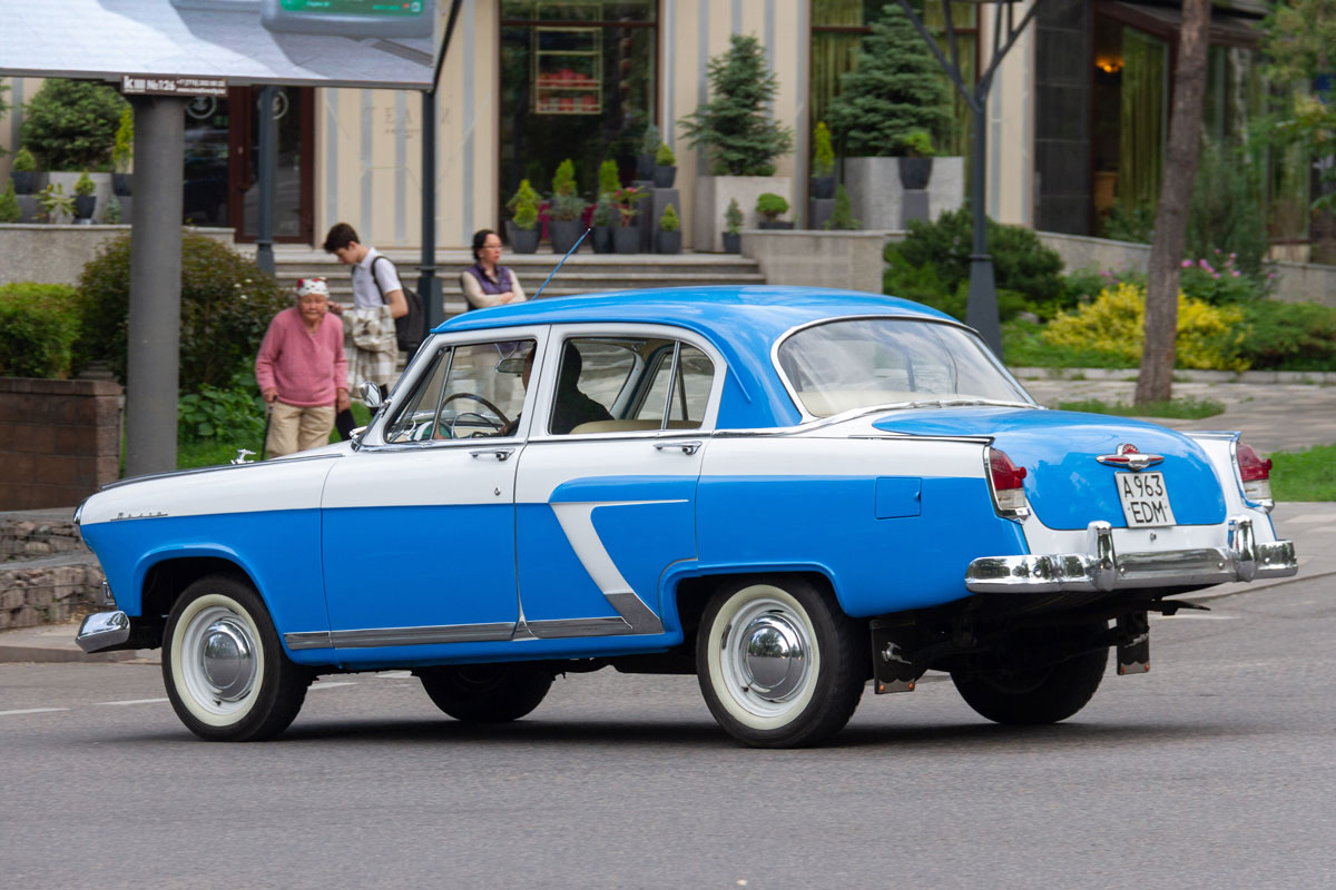 Алматы, № A 963 EDM — ГАЗ-М-21К Волга '58-62