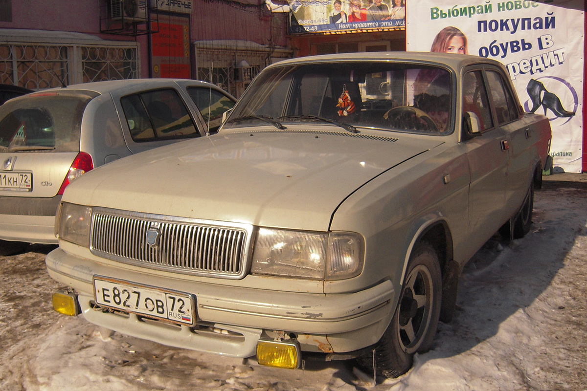 Тюменская область, № Е 827 ОВ 72 — ГАЗ-31029 Волга '92-97