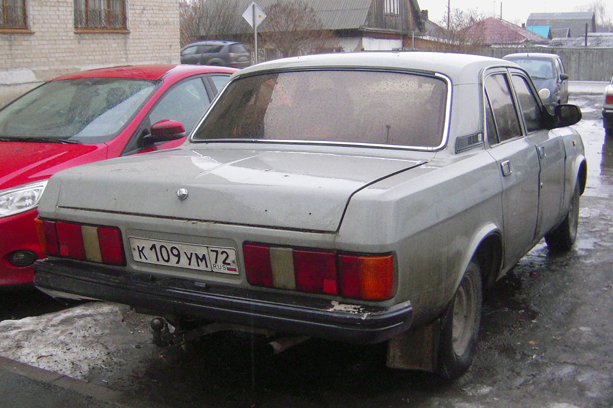 Тюменская область, № К 109 УМ 72 — ГАЗ-31029 Волга '92-97