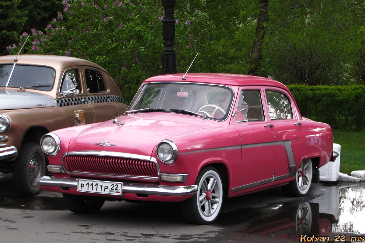 Алтайский край, № Р 111 ТР 22 — ГАЗ-М-21И Волга '58-62; Алтайский край — Ночь музеев. Барнаул 2012 г.
