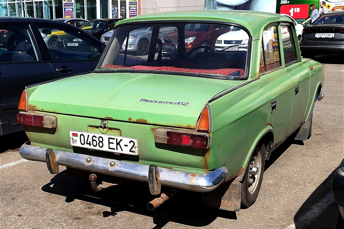 Витебская область, № 0468 ЕК-2 — Москвич-412ИЭ-028 (Иж) '82-01