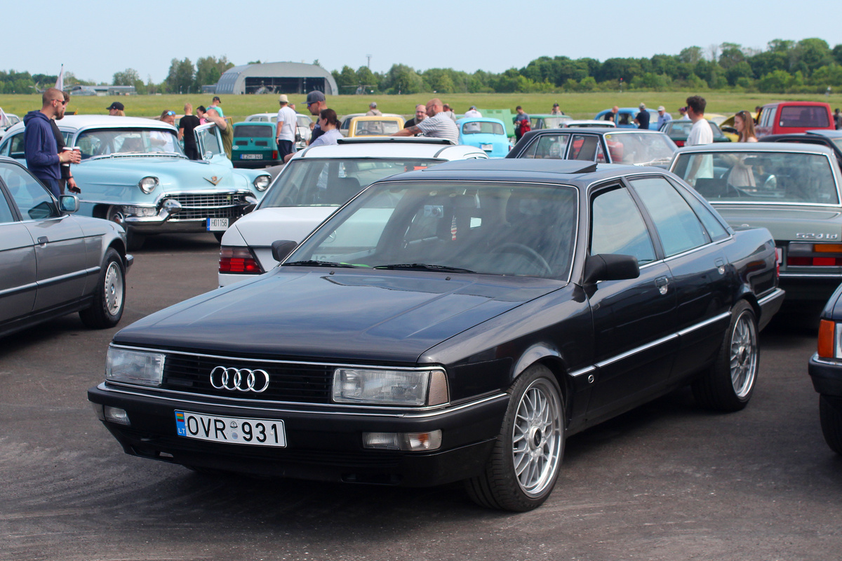 Литва, № OVR 931 — Audi 100 (C3) '82-91; Литва — Retro mugė 2024