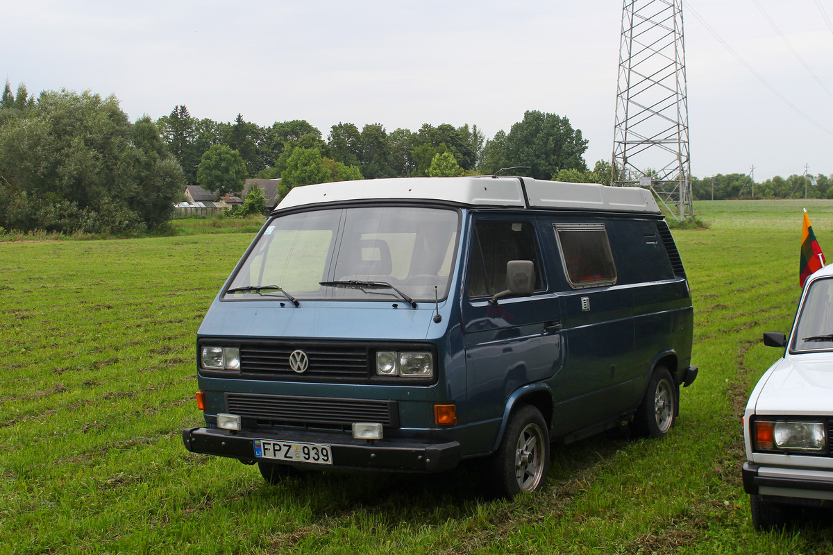 Литва, № FPZ 939 — Volkswagen Typ 2 (T3) '79-92; Литва — Baltijos kelias 35