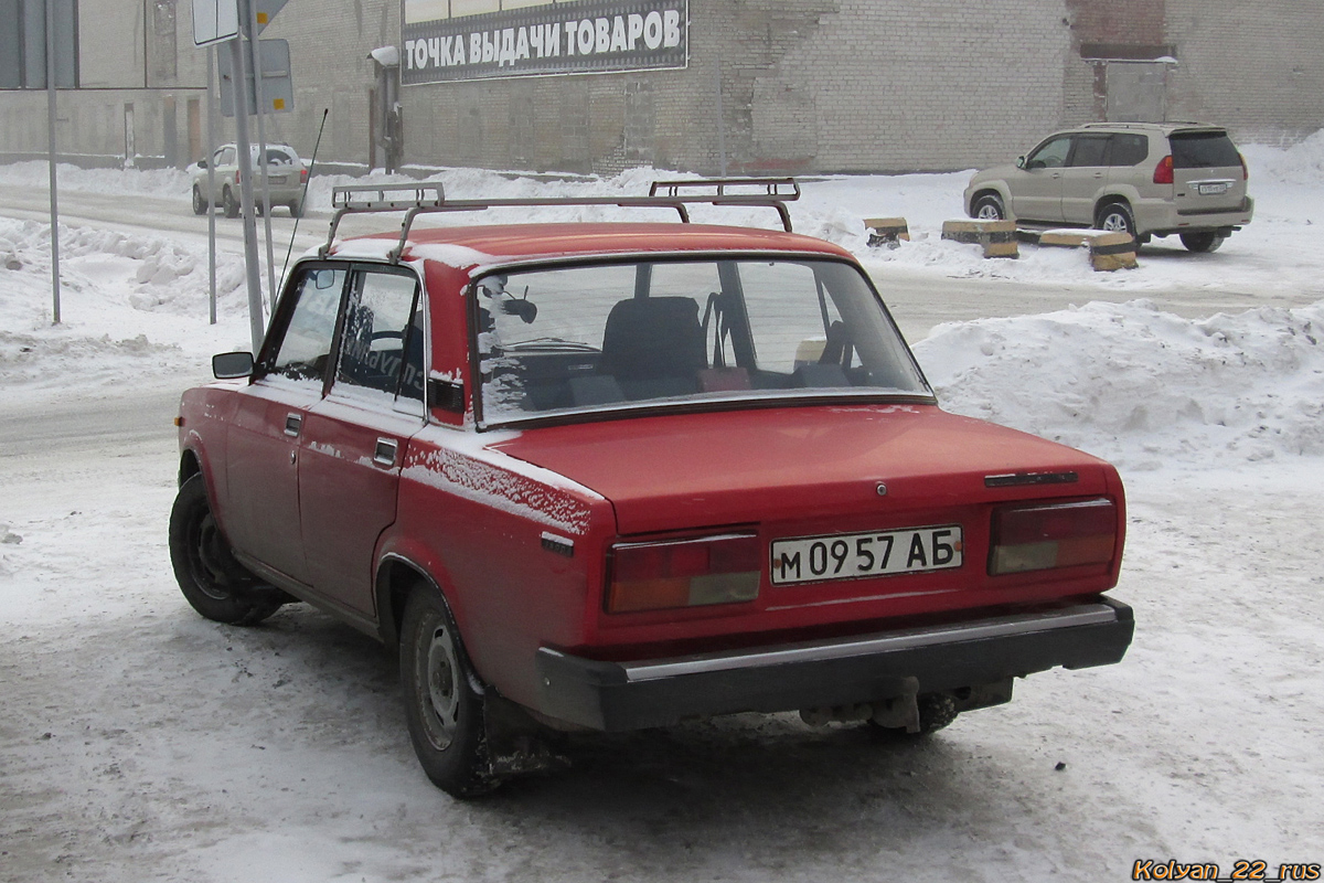 Алтайский край, № М 0957 АБ — ВАЗ-2107 Жигули '82-91