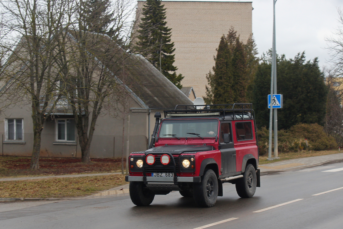 Литва, № JBZ 683 — Land Rover Defender '83-07