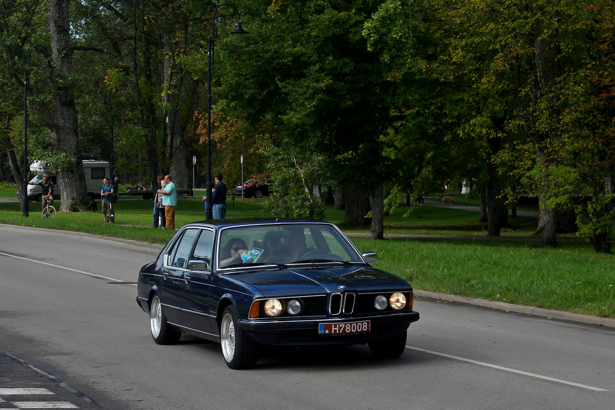 Литва, № H78008 — BMW 7 Series (E23) '77-86; Латвия — Retro Jūrmala 25