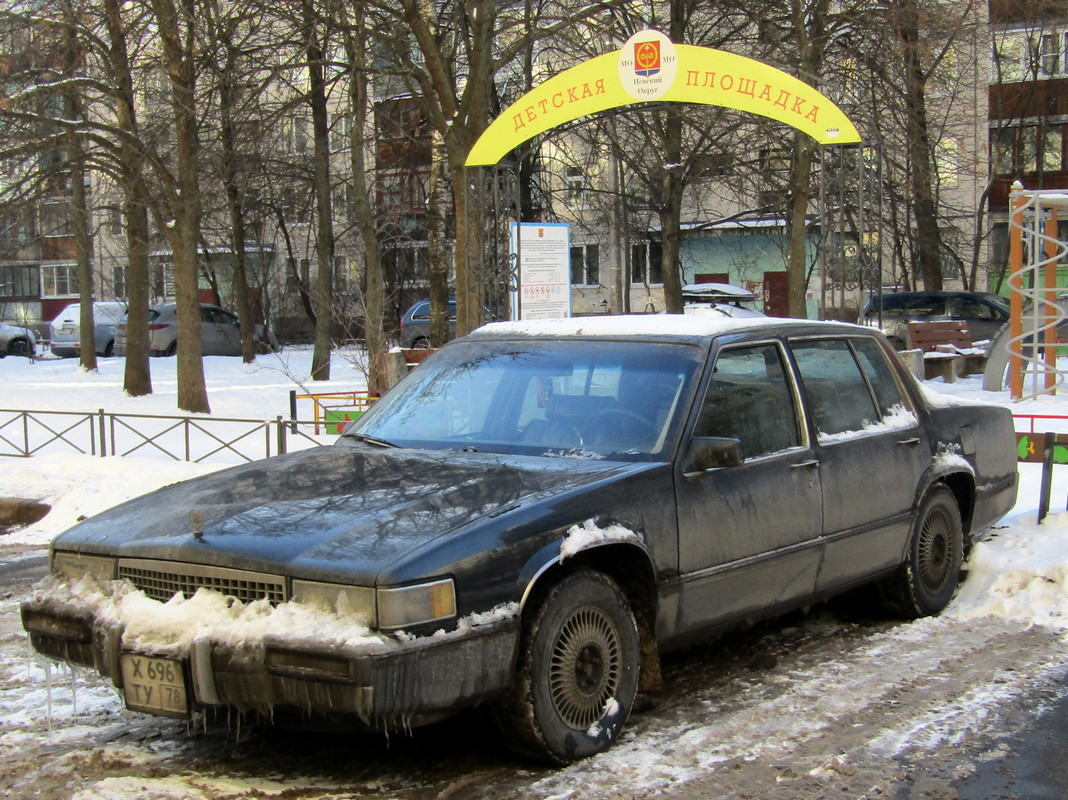 Санкт-Петербург, № Х 696 ТУ 78 — Cadillac DeVille (6G) '85-93