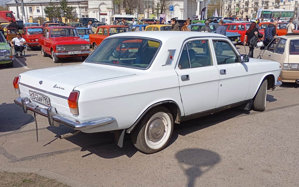 Московская область, № Е 343 АР 790 — ГАЗ-24 Волга '68-86; Тверская область — Открытие сезона 2025 Тверского ретро-клуба
