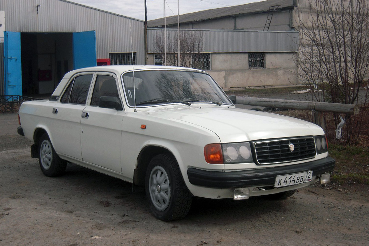 Тюменская область, № К 414 ВВ 72 — ГАЗ-31029 Волга '92-97
