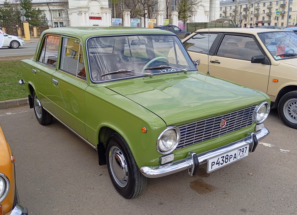 Московская область, № Р 438 РА 797 — ВАЗ-2101 Жигули '70-83; Тверская область — Открытие сезона 2025 Тверского ретро-клуба