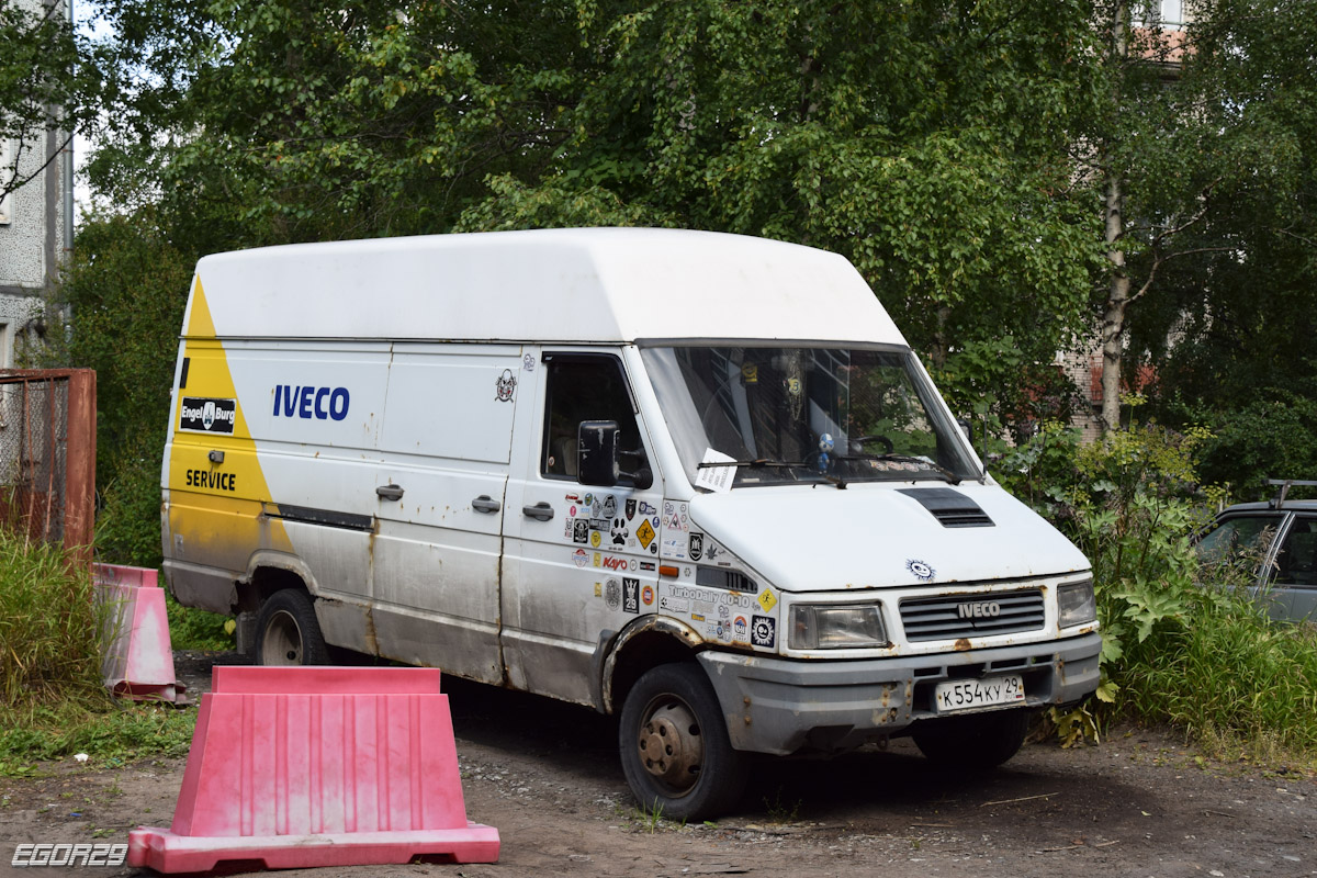 Архангельская область, № К 554 КУ 29 — Iveco Daily '89-99